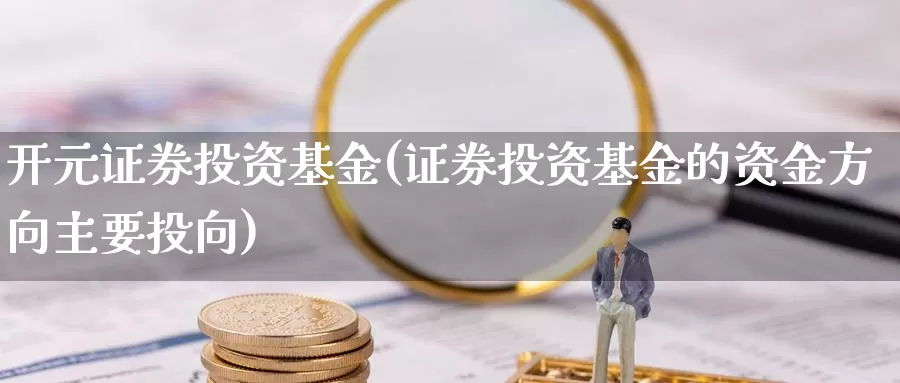 开元证券投资基金(证券投资基金的资金方向主要投向)_https://www.zzcnk.com_财经_第1张