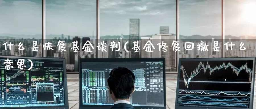 什么是恢复基金谈判(基金修复回撤是什么意思)_https://www.zzcnk.com_基金_第1张
