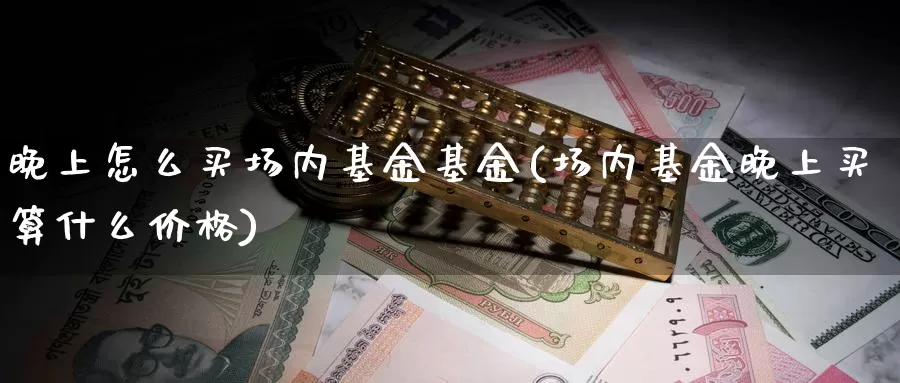 晚上怎么买场内基金基金(场内基金晚上买算什么价格)_https://www.zzcnk.com_基金_第1张
