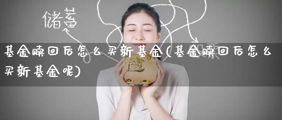 基金赎回后怎么买新基金(基金赎回后怎么买新基金呢)_https://www.zzcnk.com_基金_第1张