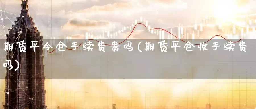 期货平今仓手续费贵吗(期货平仓收手续费吗)_https://www.zzcnk.com_原油期货_第1张