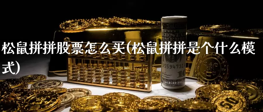 松鼠拼拼股票怎么买(松鼠拼拼是个什么模式)_https://www.zzcnk.com_股票_第1张