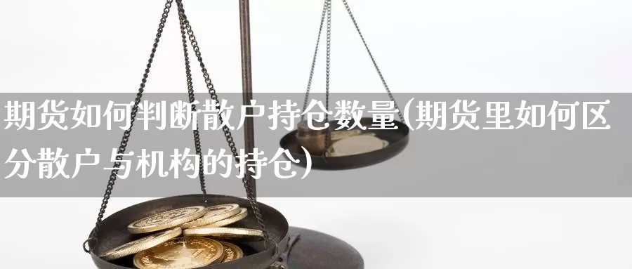 期货如何判断散户持仓数量(期货里如何区分散户与机构的持仓)_https://www.zzcnk.com_股指期货_第1张