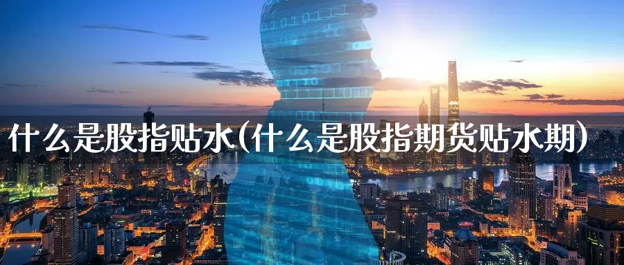 什么是股指贴水(什么是股指期货贴水期)_https://www.zzcnk.com_股指期货_第1张