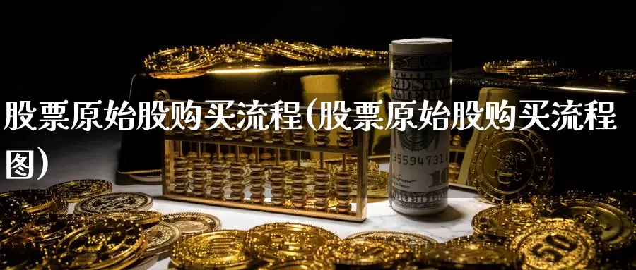 股票原始股购买流程(股票原始股购买流程图)_https://www.zzcnk.com_股票_第1张