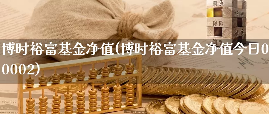 博时裕富基金净值(博时裕富基金净值今日050002)_https://www.zzcnk.com_基金_第1张