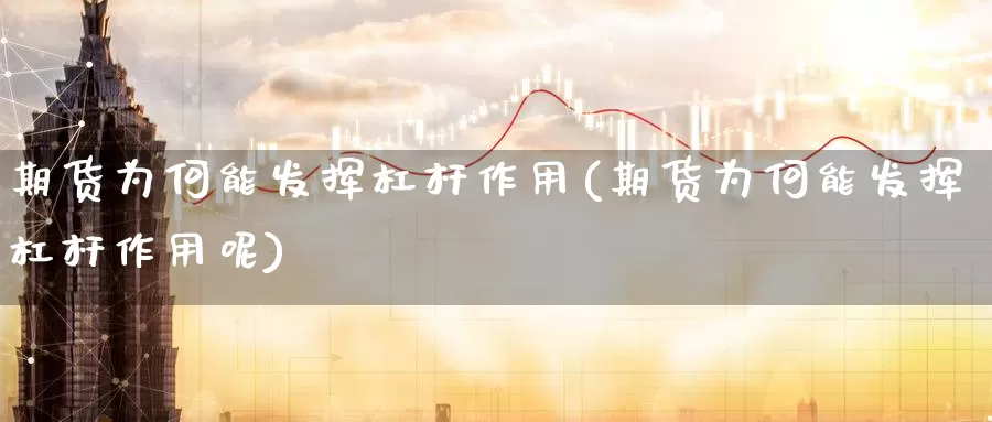 期货为何能发挥杠杆作用(期货为何能发挥杠杆作用呢)_https://www.zzcnk.com_恒生指数_第1张
