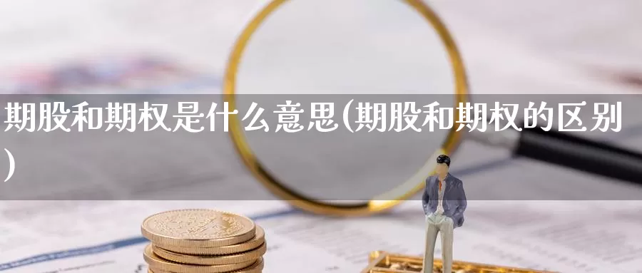 期股和期权是什么意思(期股和期权的区别)_https://www.zzcnk.com_内盘期货_第1张