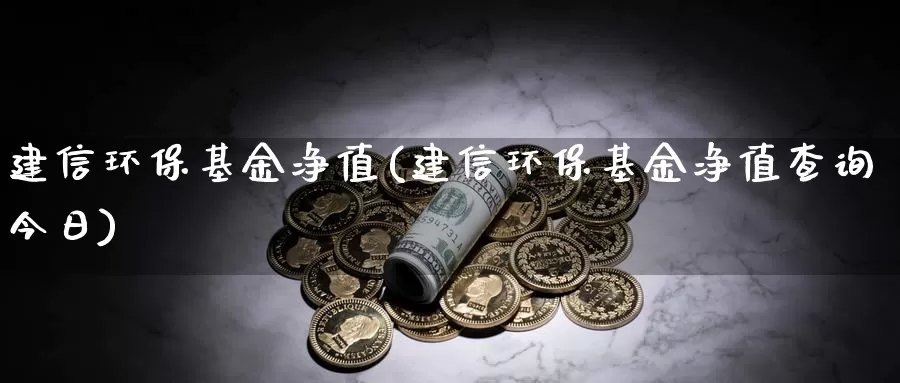 建信环保基金净值(建信环保基金净值查询今日)_https://www.zzcnk.com_股票_第1张