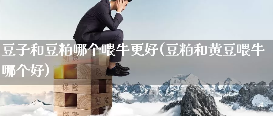 豆子和豆粕哪个喂牛更好(豆粕和黄豆喂牛哪个好)_https://www.zzcnk.com_股指期货_第1张