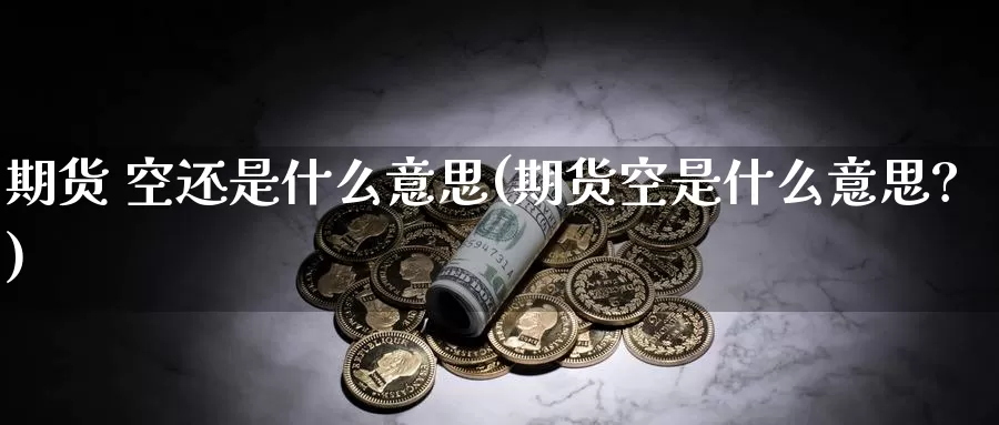 期货 空还是什么意思(期货空是什么意思?)_https://www.zzcnk.com_期货_第1张