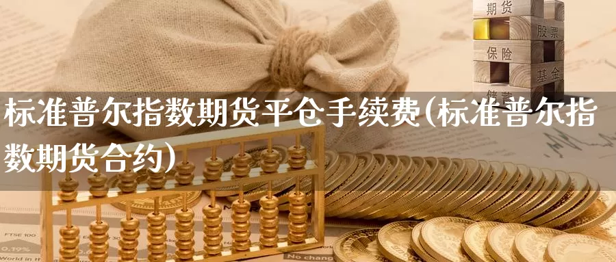 标准普尔指数期货平仓手续费(标准普尔指数期货合约)_https://www.zzcnk.com_期货直播_第1张