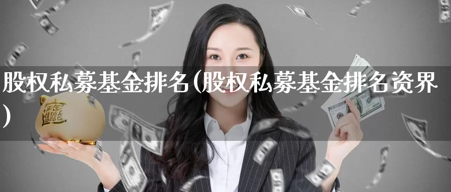 股权私募基金排名(股权私募基金排名资界)_https://www.zzcnk.com_期货_第1张