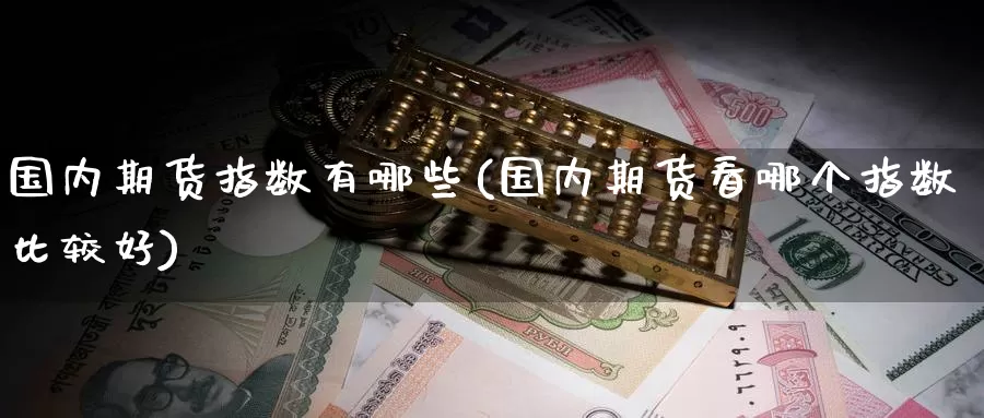 国内期货指数有哪些(国内期货看哪个指数比较好)_https://www.zzcnk.com_股指期货_第1张