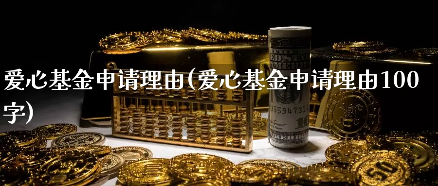 爱心基金申请理由(爱心基金申请理由100字)_https://www.zzcnk.com_基金_第1张