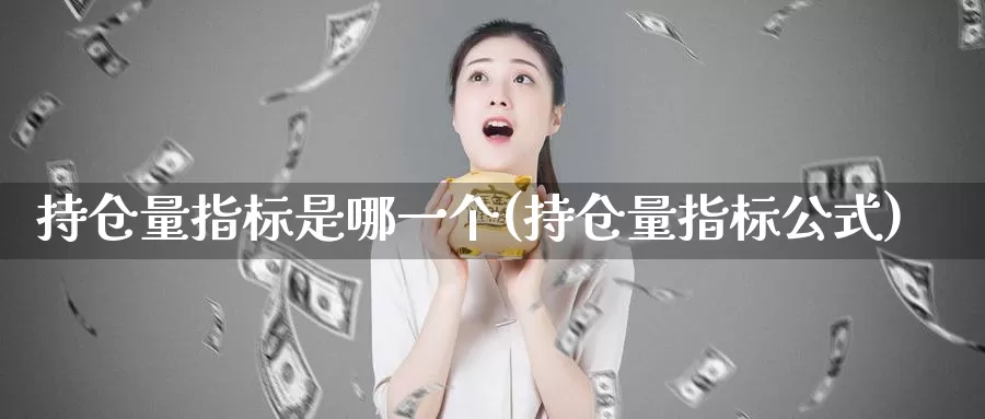 持仓量指标是哪一个(持仓量指标公式)_https://www.zzcnk.com_期货直播_第1张
