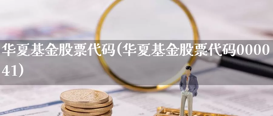 华夏基金股票代码(华夏基金股票代码000041)_https://www.zzcnk.com_理财_第1张