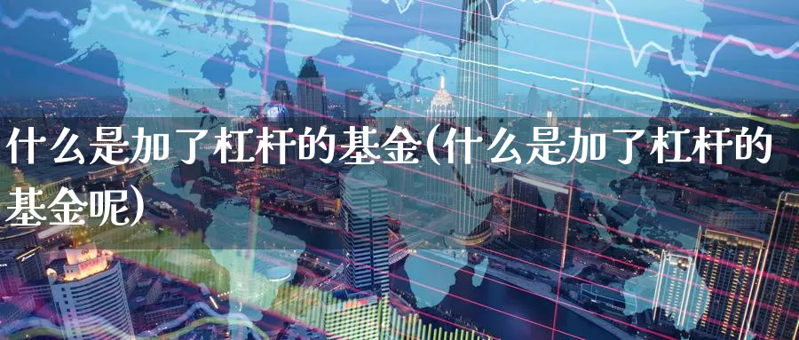 什么是加了杠杆的基金(什么是加了杠杆的基金呢)_https://www.zzcnk.com_基金_第1张