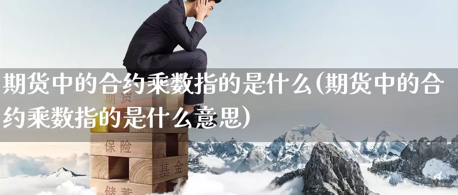 期货中的合约乘数指的是什么(期货中的合约乘数指的是什么意思)_https://www.zzcnk.com_期货百科_第1张