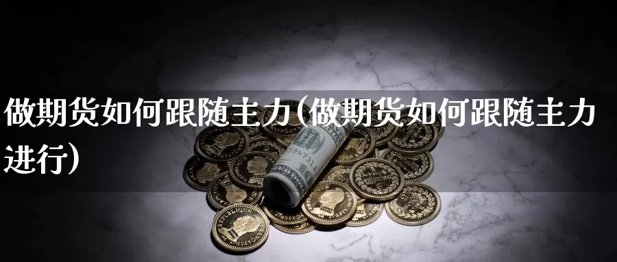 做期货如何跟随主力(做期货如何跟随主力进行)_https://www.zzcnk.com_原油期货_第1张