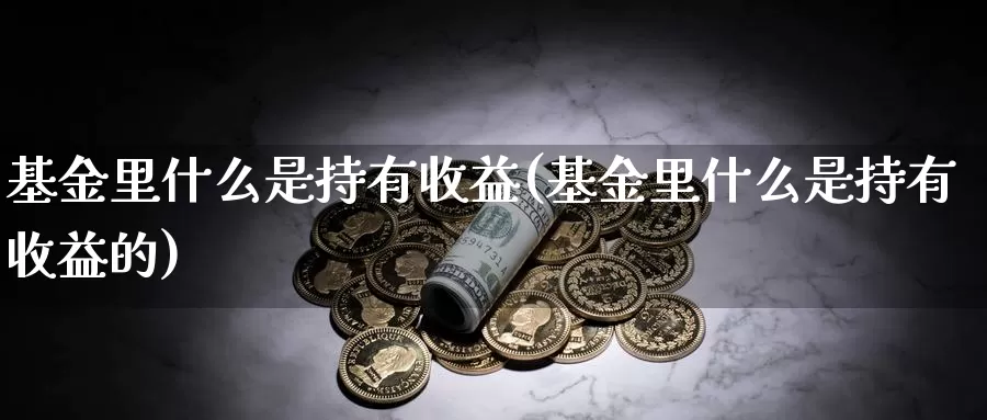 基金里什么是持有收益(基金里什么是持有收益的)_https://www.zzcnk.com_基金_第1张