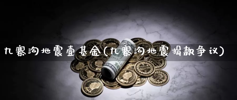 九寨沟**壹基金(九寨沟**捐款争议)_https://www.zzcnk.com_财经_第1张