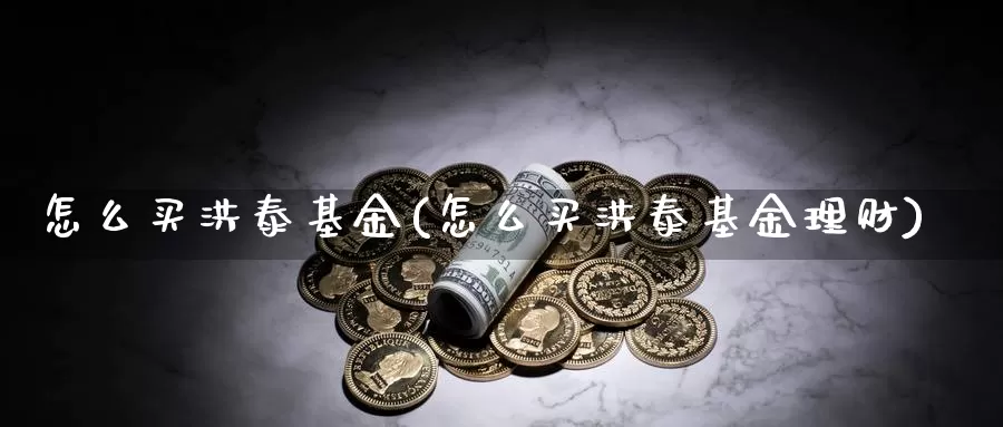 怎么买洪泰基金(怎么买洪泰基金理财)_https://www.zzcnk.com_基金_第1张