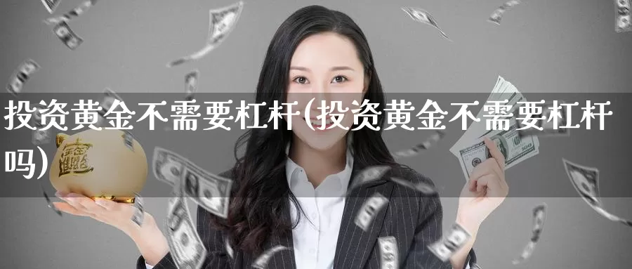 投资黄金不需要杠杆(投资黄金不需要杠杆吗)_https://www.zzcnk.com_理财_第1张