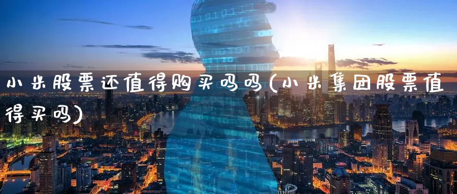 小米股票还值得购买吗吗(小米集团股票值得买吗)_https://www.zzcnk.com_股票_第1张