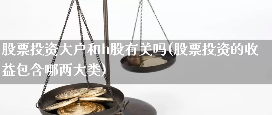 股票投资大户和h股有关吗(股票投资的收益包含哪两大类)_https://www.zzcnk.com_股票_第1张