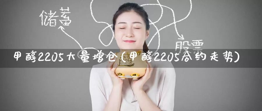 甲醇2205大量增仓(甲醇2205合约走势)_https://www.zzcnk.com_内盘期货_第1张