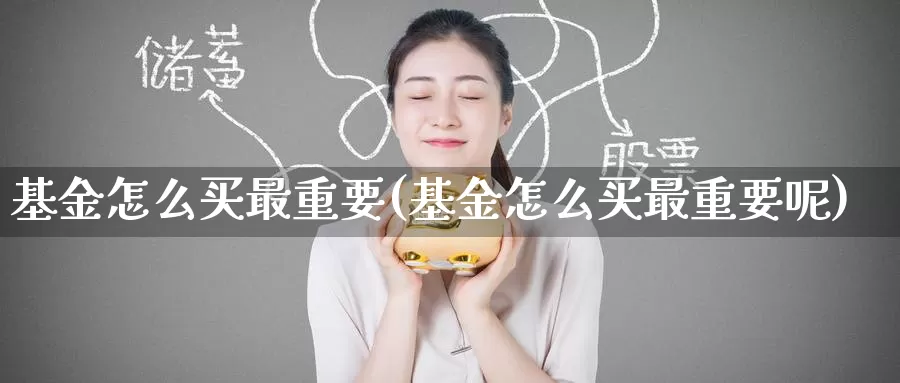 基金怎么买最重要(基金怎么买最重要呢)_https://www.zzcnk.com_基金_第1张