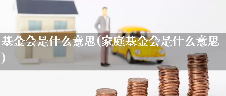基金会是什么意思(家庭基金会是什么意思)_https://www.zzcnk.com_理财_第1张