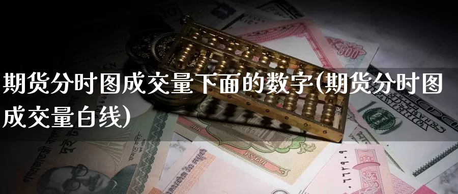 期货分时图成交量下面的数字(期货分时图成交量白线)_https://www.zzcnk.com_期货直播_第1张