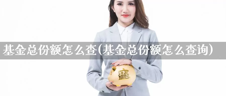 基金总份额怎么查(基金总份额怎么查询)_https://www.zzcnk.com_股票_第1张