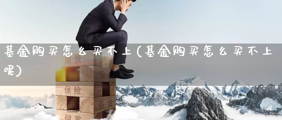 基金购买怎么买不上(基金购买怎么买不上呢)_https://www.zzcnk.com_基金_第1张