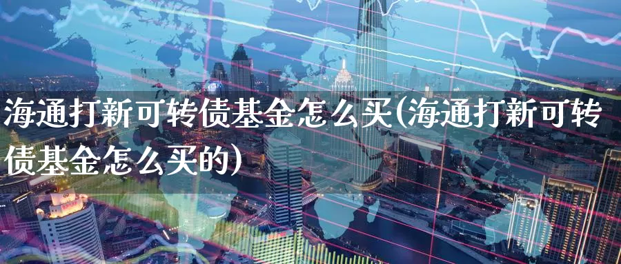 海通打新可转债基金怎么买(海通打新可转债基金怎么买的)_https://www.zzcnk.com_基金_第1张