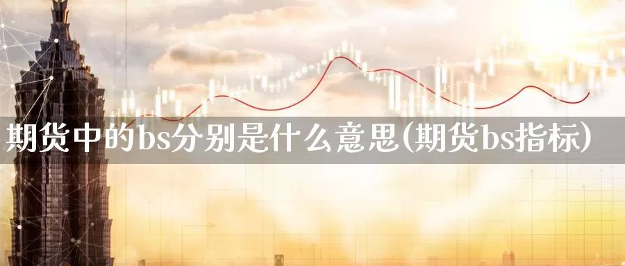 期货中的bs分别是什么意思(期货bs指标)_https://www.zzcnk.com_期货直播_第1张