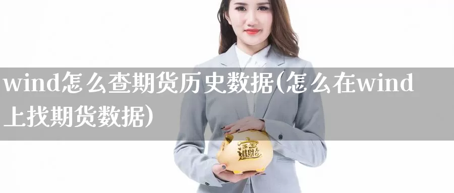 wind怎么查期货历史数据(怎么在wind上找期货数据)_https://www.zzcnk.com_纳指期货_第1张