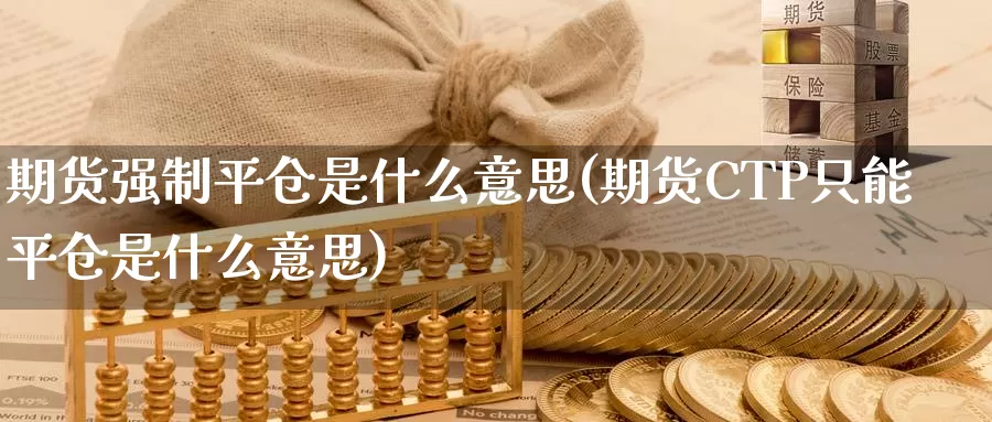 期货强制平仓是什么意思(期货CTP只能平仓是什么意思)_https://www.zzcnk.com_股指期货_第1张
