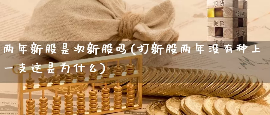 两年新股是次新股吗(打新股两年没有种上一支这是为什么)_https://www.zzcnk.com_期货直播_第1张