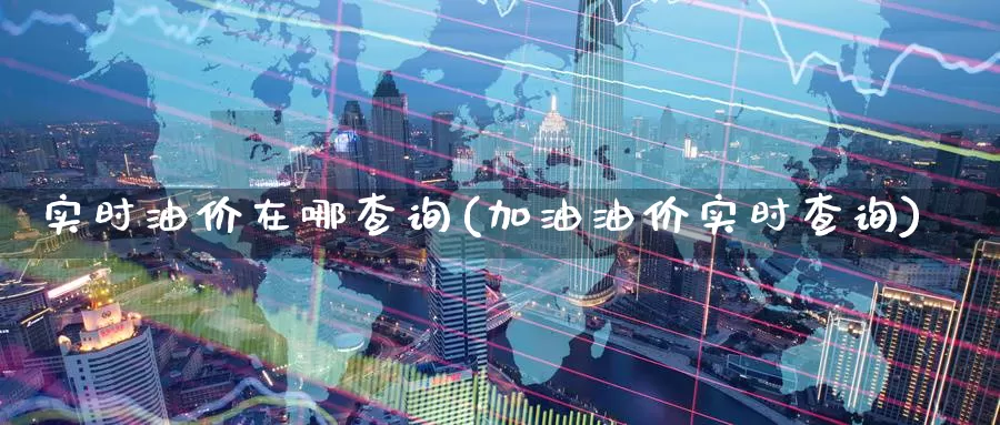 实时油价在哪查询(加油油价实时查询)_https://www.zzcnk.com_恒生指数_第1张